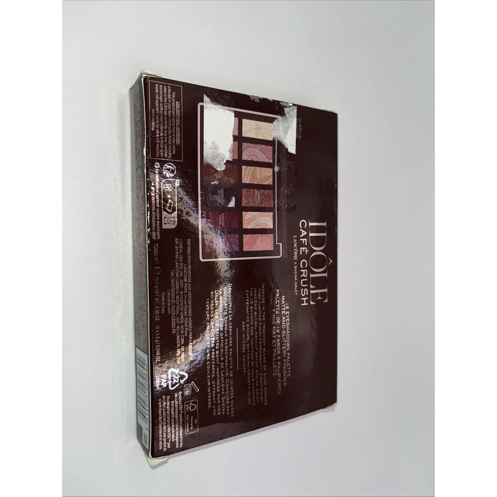 Lancome x Sheika Daley Idole Cafe Crush 12 Shadows Palette Matte Glittery